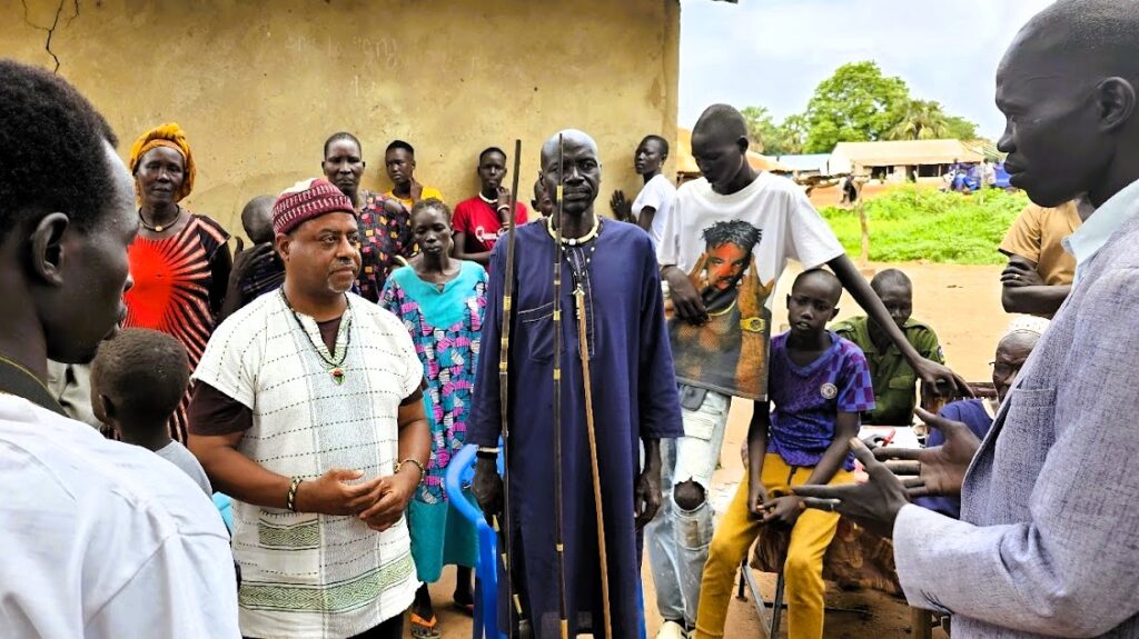 Prof. Manu in South Sudan